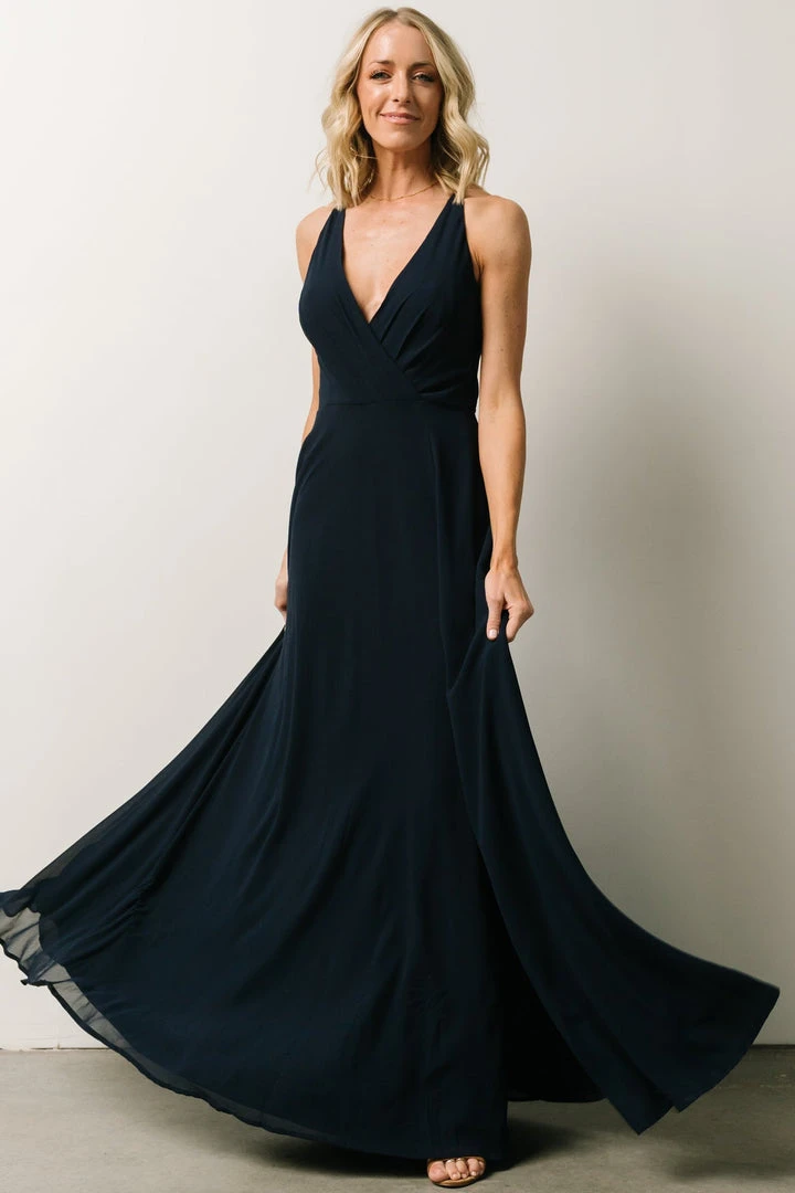 Soi Marjorie Maxi Gown | Navy Dresses 1 Soi Marjorie Maxi Gown | Navy Dresses