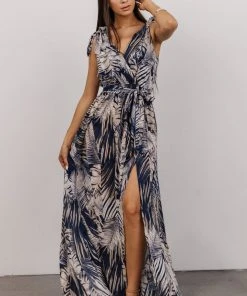 DD Marley Maxi Dress | Navy Print Dresses