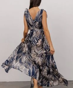 DD Marley Maxi Dress | Navy Print Dresses