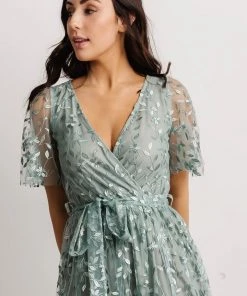 BB Custom Marseille Embossed Maxi Dress | Eucalyptus Dresses 23 BB Custom Marseille Embossed Maxi Dress | Eucalyptus Dresses