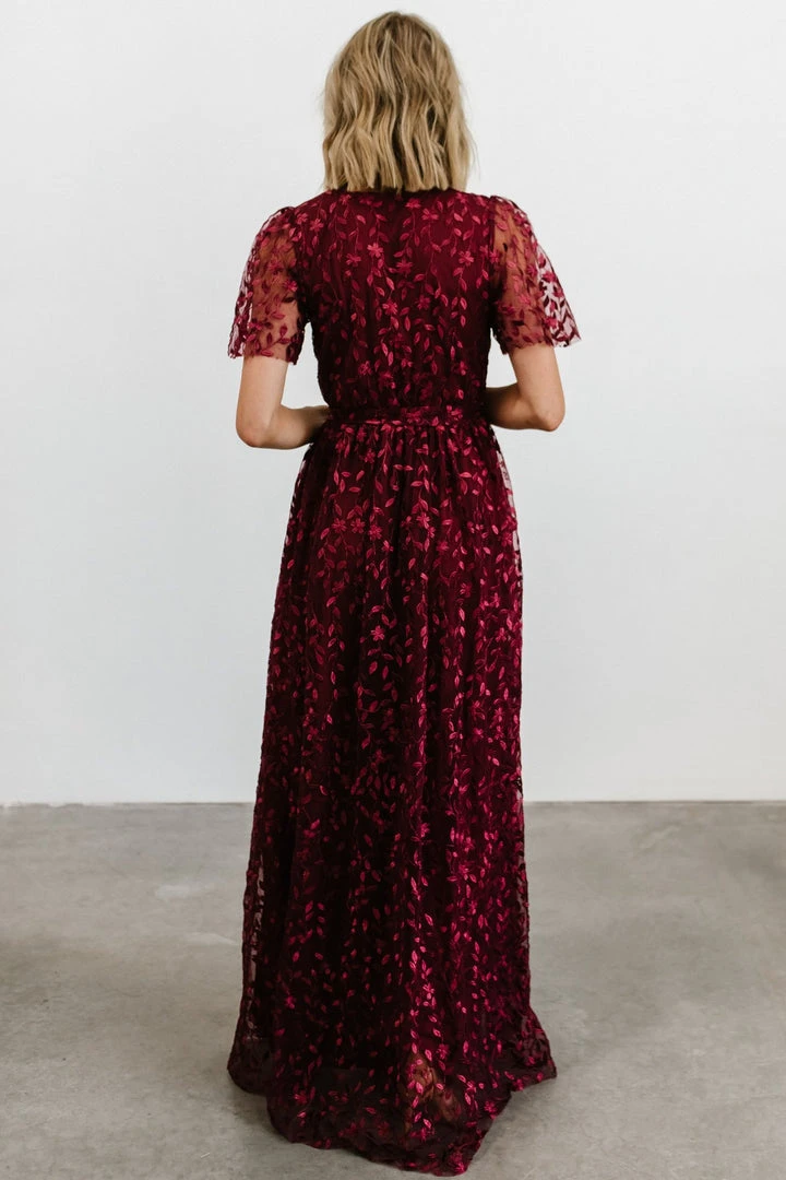 BB Custom Marseille Embossed Maxi Dress | Mulberry Dresses 11 BB Custom Marseille Embossed Maxi Dress | Mulberry Dresses