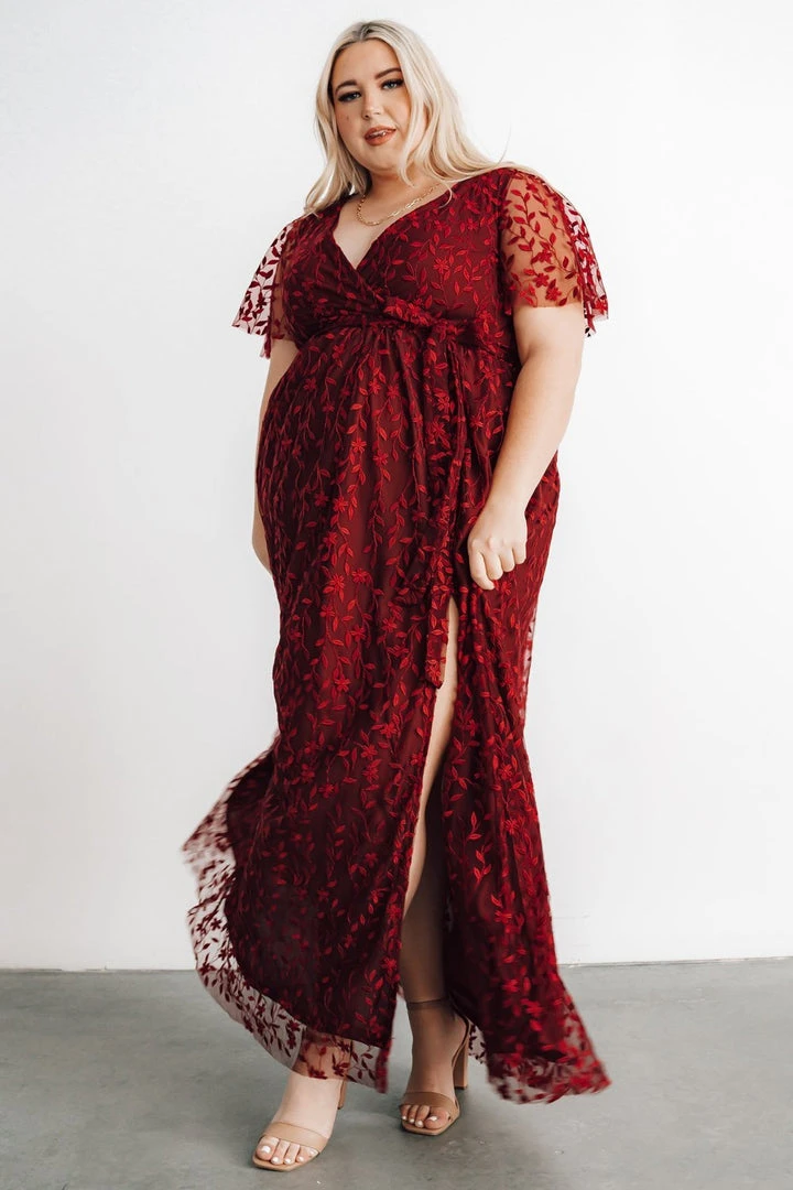 BB Custom Marseille Embossed Maxi Dress | Mulberry Dresses 8 BB Custom Marseille Embossed Maxi Dress | Mulberry Dresses