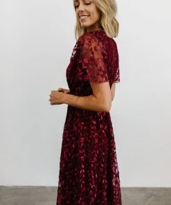 BB Custom Marseille Embossed Maxi Dress | Mulberry Dresses 21 BB Custom Marseille Embossed Maxi Dress | Mulberry Dresses