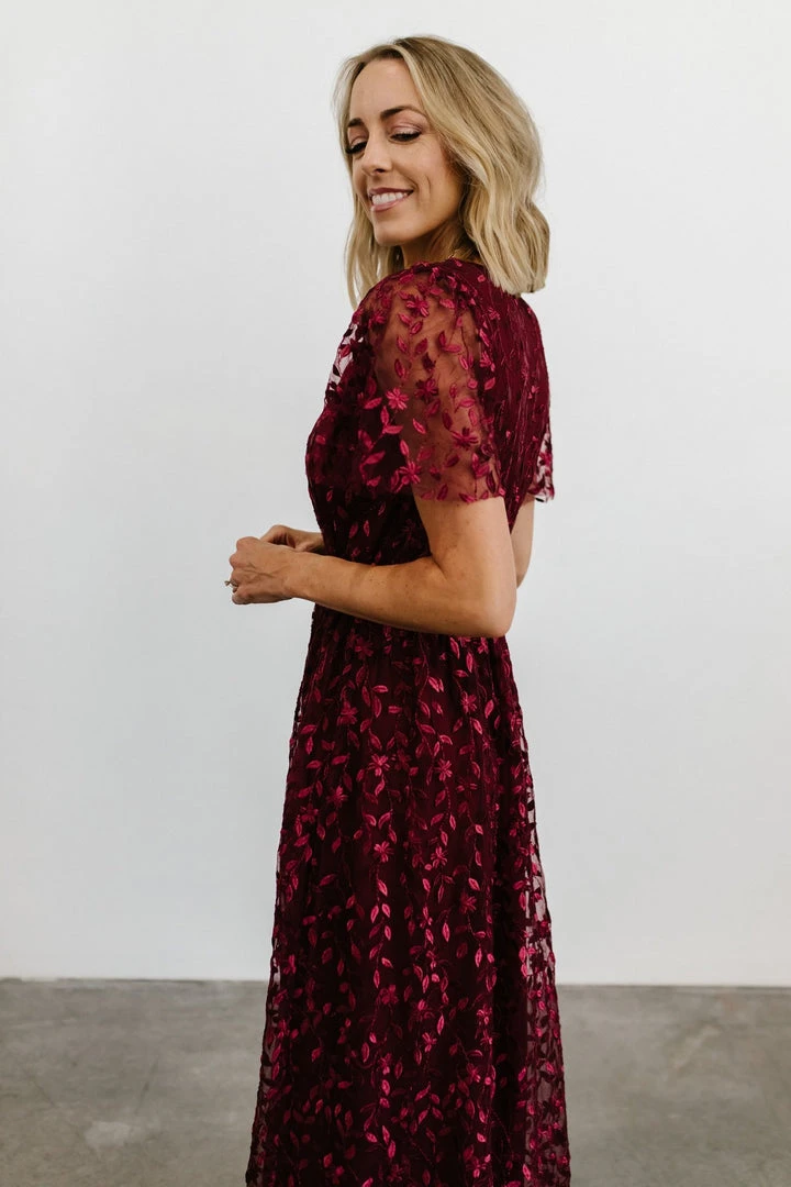 BB Custom Marseille Embossed Maxi Dress | Mulberry Dresses 10 BB Custom Marseille Embossed Maxi Dress | Mulberry Dresses