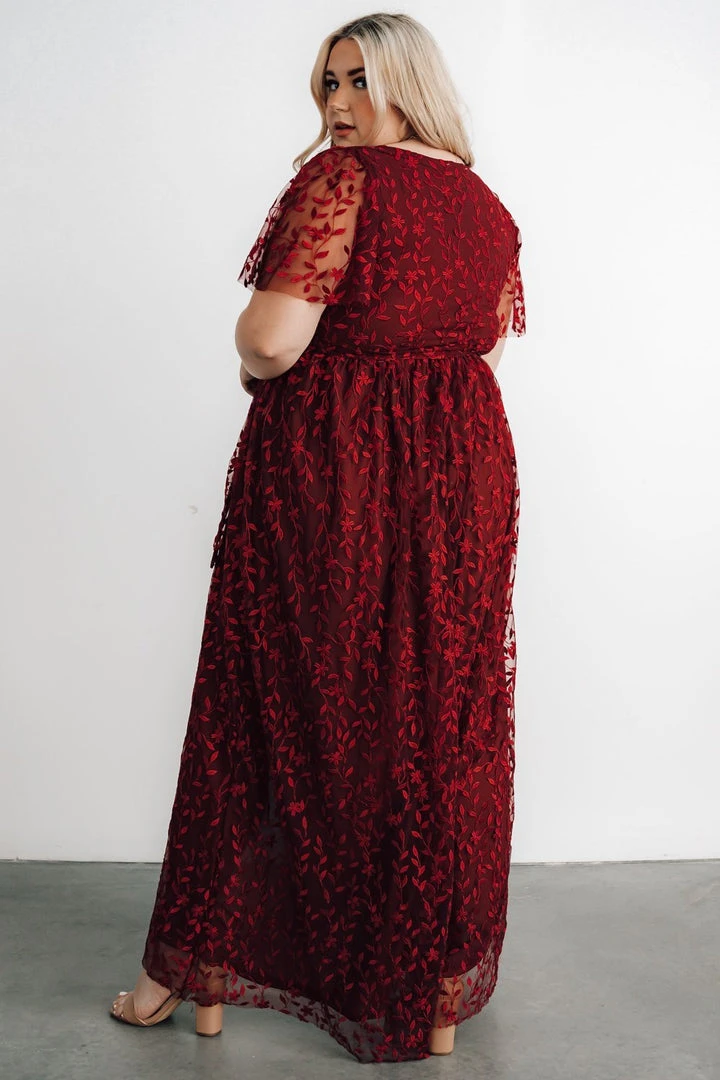 BB Custom Marseille Embossed Maxi Dress | Mulberry Dresses 3 BB Custom Marseille Embossed Maxi Dress | Mulberry Dresses