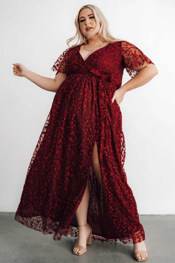 BB Custom Marseille Embossed Maxi Dress | Mulberry Dresses 6 BB Custom Marseille Embossed Maxi Dress | Mulberry Dresses