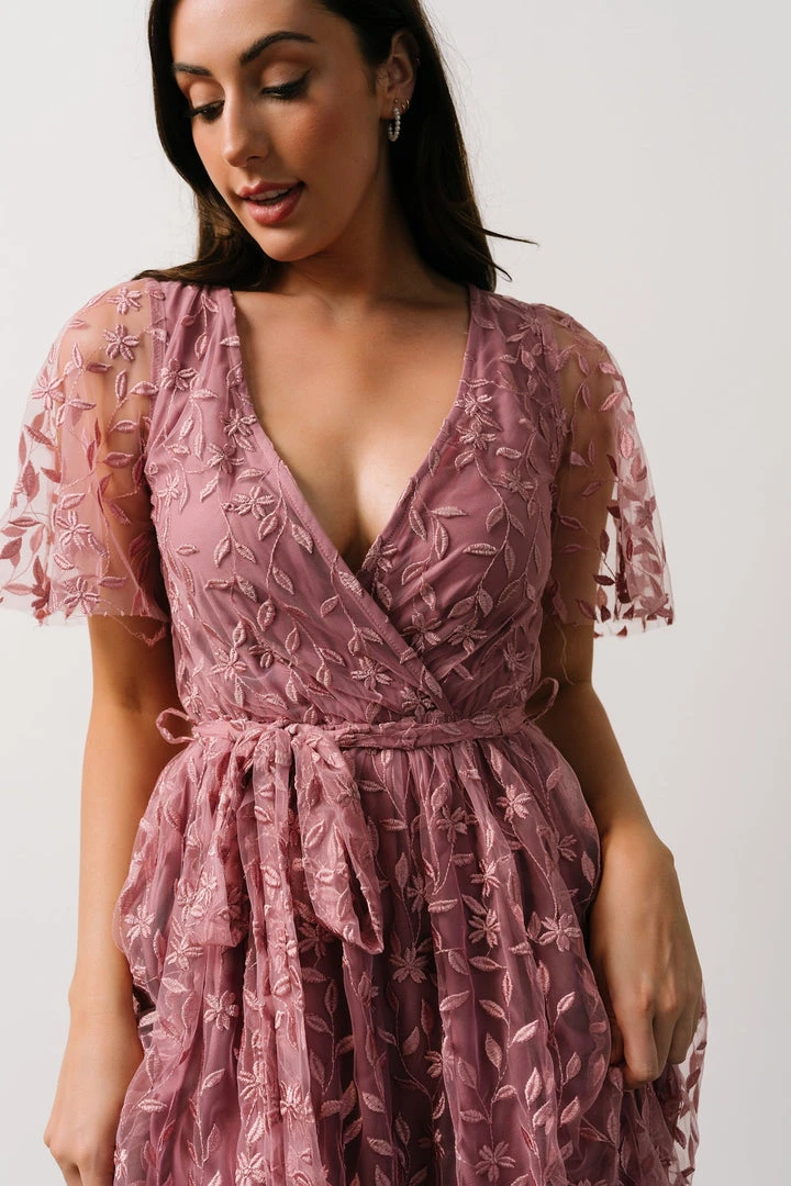 BB Custom Marseille Embossed Maxi Dress | Orchid Dresses BB Custom Marseille Embossed Maxi Dress | Orchid Dresses