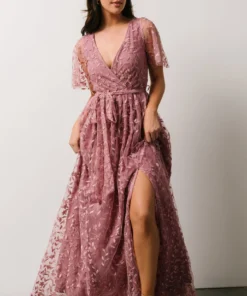 BB Custom Marseille Embossed Maxi Dress | Orchid Dresses 6 BB Custom Marseille Embossed Maxi Dress | Orchid Dresses