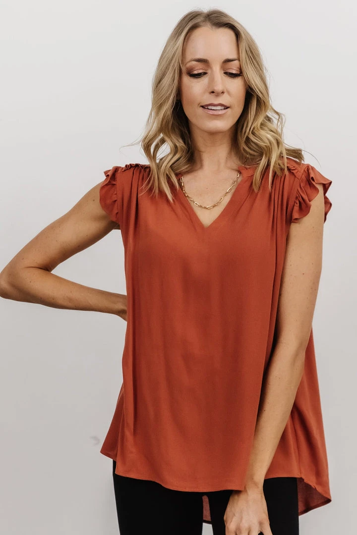 KA Mason Top | Rust 1 KA Mason Top | Rust