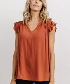 KA Mason Top | Rust 8 KA Mason Top | Rust