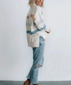 LUM Tops Mavis Stripe Sweater | Natural