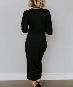 DD Mimi Midi Dress | Black