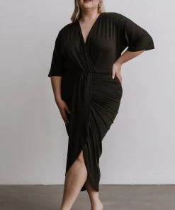 DD Mimi Midi Dress | Black