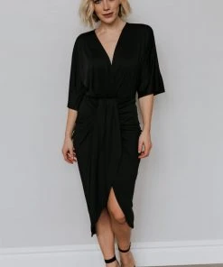 DD Mimi Midi Dress | Black