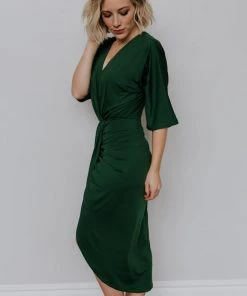 DD Dresses Mimi Midi Dress | Hunter Green