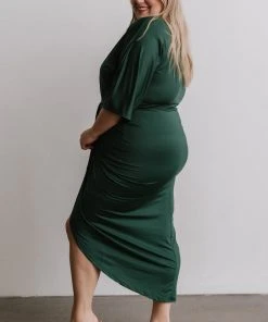 DD Dresses Mimi Midi Dress | Hunter Green