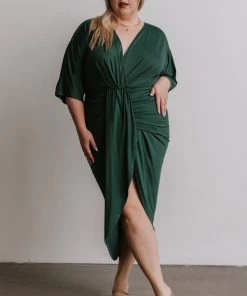 DD Dresses Mimi Midi Dress | Hunter Green