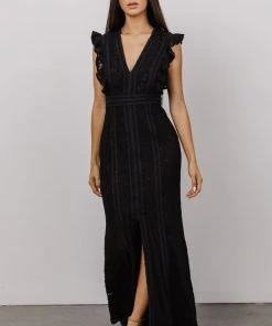 BB Custom Monroe Lace Dress | Black