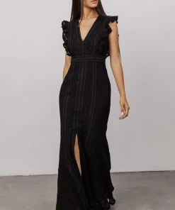 BB Custom Monroe Lace Dress | Black