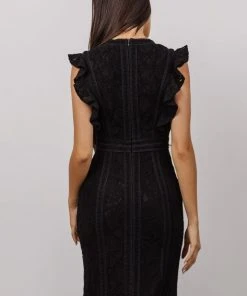 BB Custom Monroe Lace Dress | Black