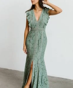 BB Custom Monroe Lace Dress | Sage Dresses