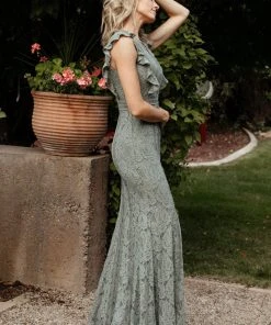 BB Custom Monroe Lace Dress | Sage Dresses