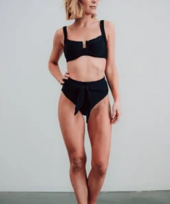 BJB Montego Bikini Top | Black Swim