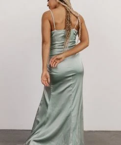 RR Monet Satin Gown | Sage Dresses 14 RR Monet Satin Gown | Sage Dresses