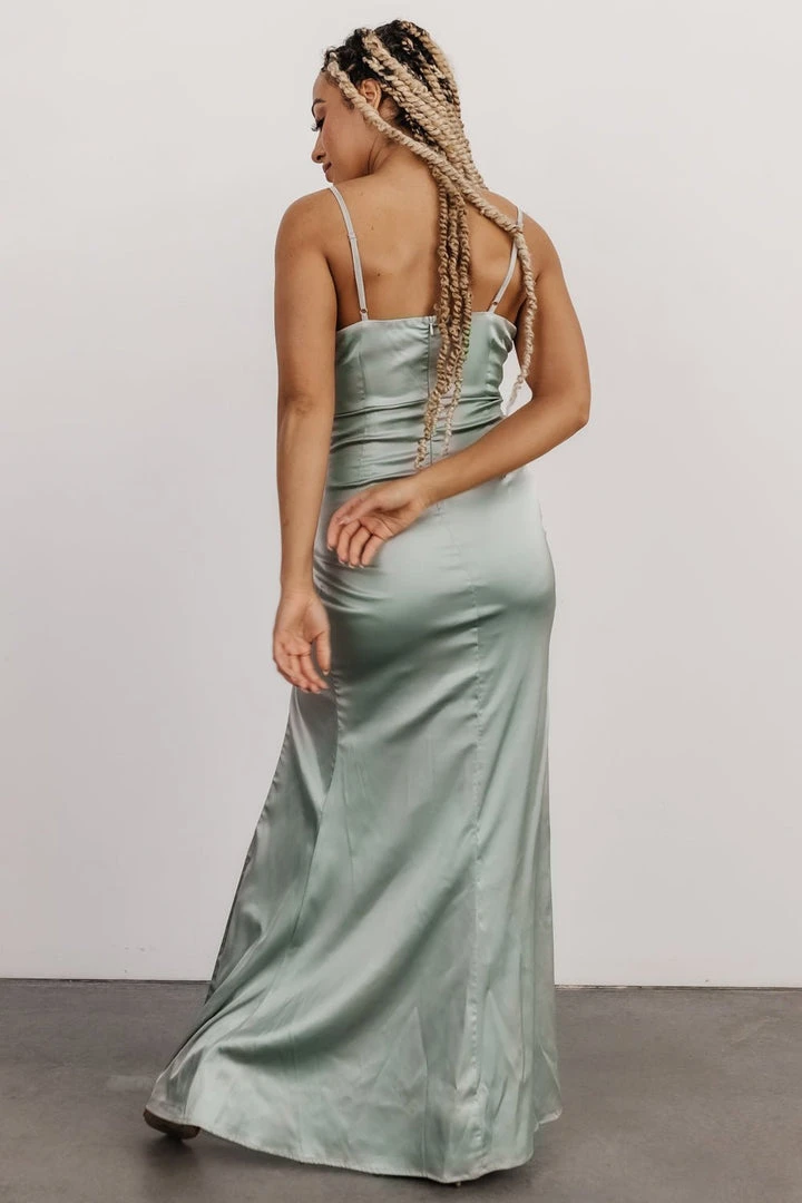 RR Monet Satin Gown | Sage Dresses 7 RR Monet Satin Gown | Sage Dresses