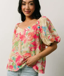 FT Tops Nancy Top | Multi Floral