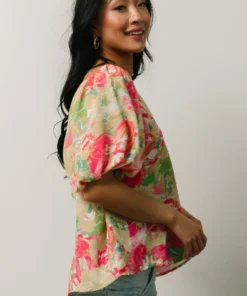 FT Tops Nancy Top | Multi Floral