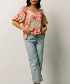 FT Tops Nancy Top | Multi Floral