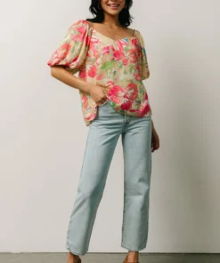 FT Tops Nancy Top | Multi Floral