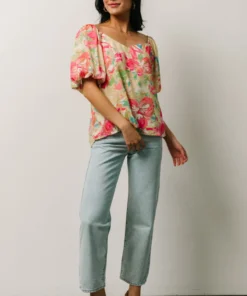 FT Tops Nancy Top | Multi Floral