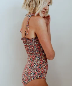 BJB Swim Nikki Neon Floral One Piece