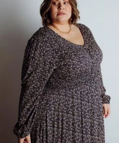 HAY Dresses Oakley Maxi Dress | Navy Floral 21 HAY Dresses Oakley Maxi Dress | Navy Floral