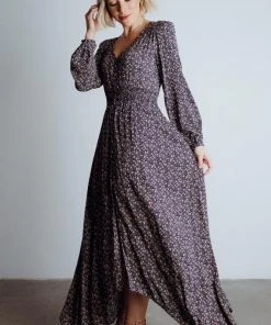 HAY Dresses Oakley Maxi Dress | Navy Floral 20 HAY Dresses Oakley Maxi Dress | Navy Floral