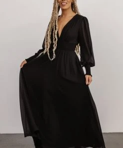 BB Custom Olivia Maxi Dress | Black