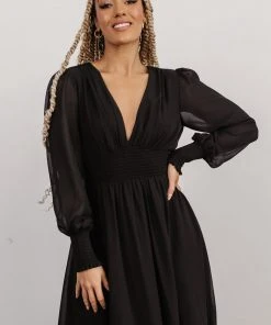 BB Custom Olivia Maxi Dress | Black