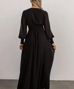 BB Custom Olivia Maxi Dress | Black