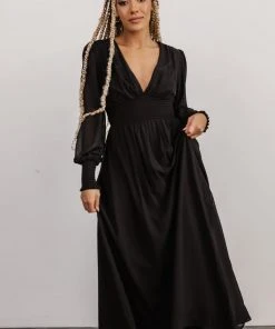 BB Custom Olivia Maxi Dress | Black