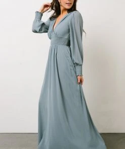 BB Custom Dresses Olivia Maxi Dress | Blue