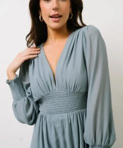 BB Custom Dresses Olivia Maxi Dress | Blue