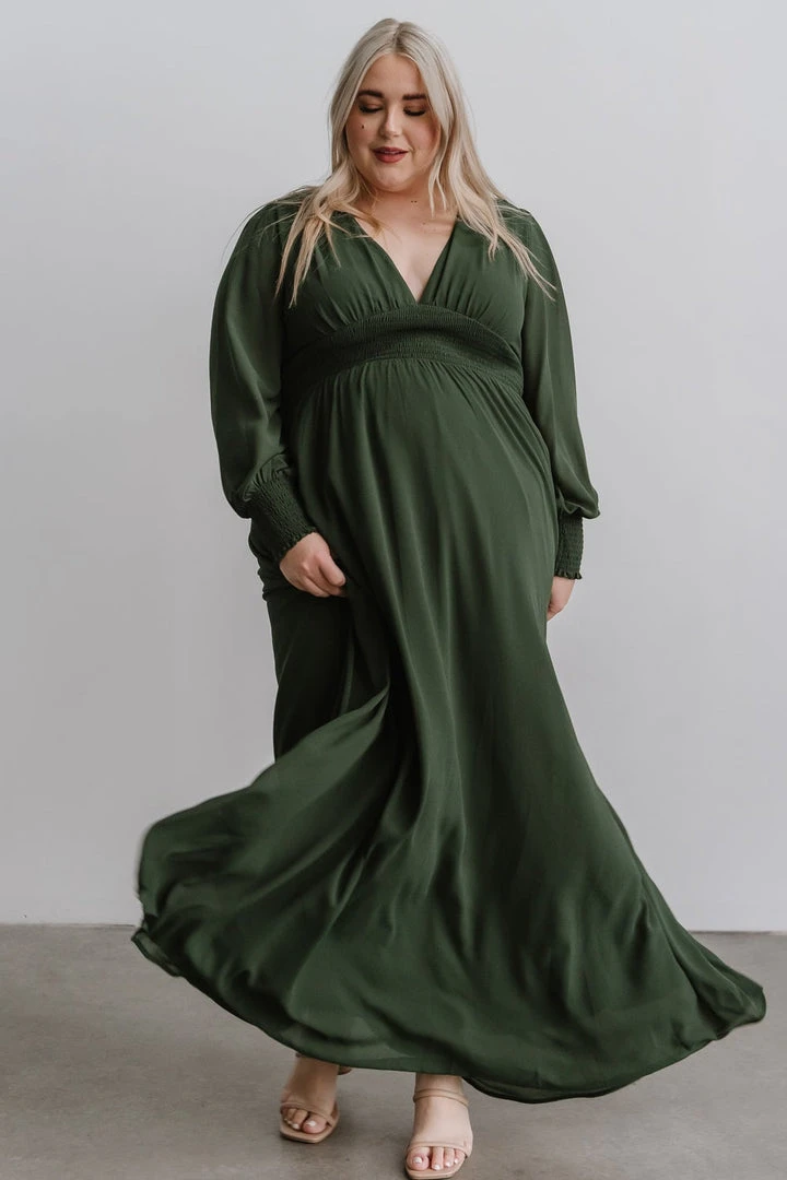 BB Custom Dresses Olivia Maxi Dress | Green 4 BB Custom Dresses Olivia Maxi Dress | Green