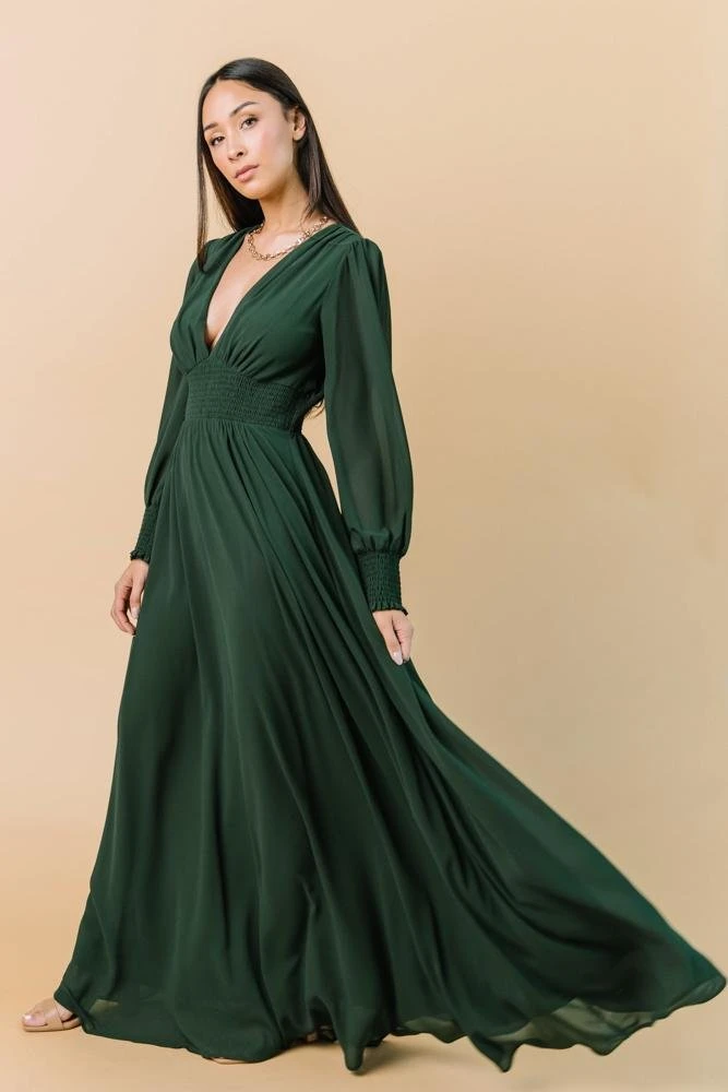 BB Custom Dresses Olivia Maxi Dress | Green 1 BB Custom Dresses Olivia Maxi Dress | Green