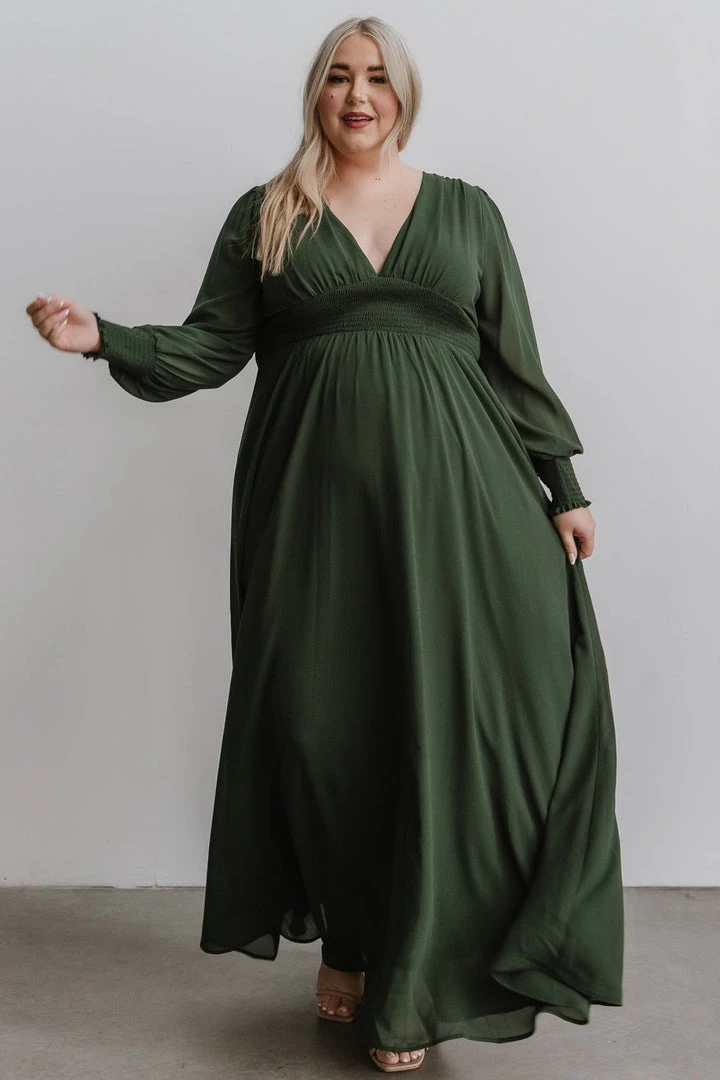 BB Custom Dresses Olivia Maxi Dress | Green 3 BB Custom Dresses Olivia Maxi Dress | Green