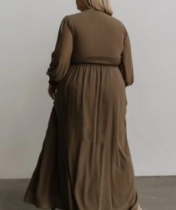 BB Custom Dresses Olivia Maxi Dress | Dark Olive