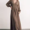 BB Custom Dresses Olivia Maxi Dress | Dark Olive