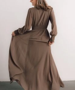 BB Custom Dresses Olivia Maxi Dress | Dark Olive