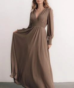 BB Custom Dresses Olivia Maxi Dress | Dark Olive